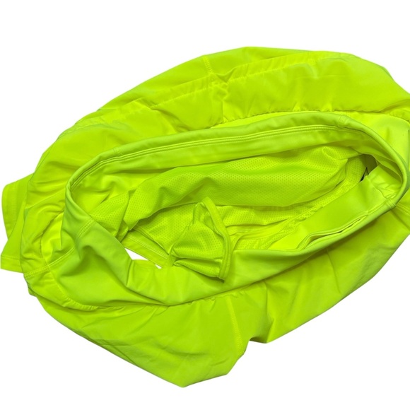 Neon Yellow Athletic Shorts 4” Inseam Size XL - Picture 4 of 5